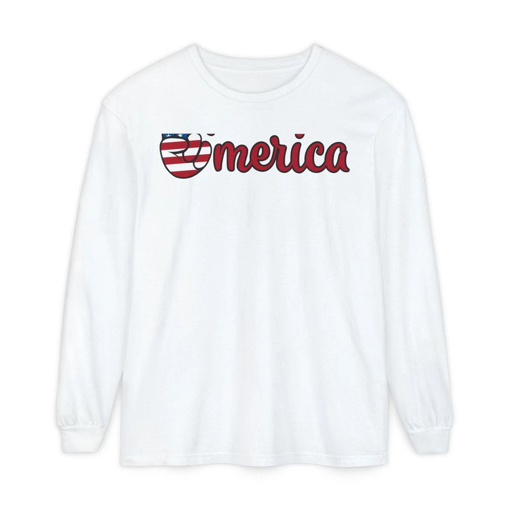 Unisex Garment-dyed Long Sleeve T-Shirt Unisex T-shirt, Sweatshirt, Hoodie, Long Sleeve Tee - T-Shirt, Sweatshirt, Hoodie