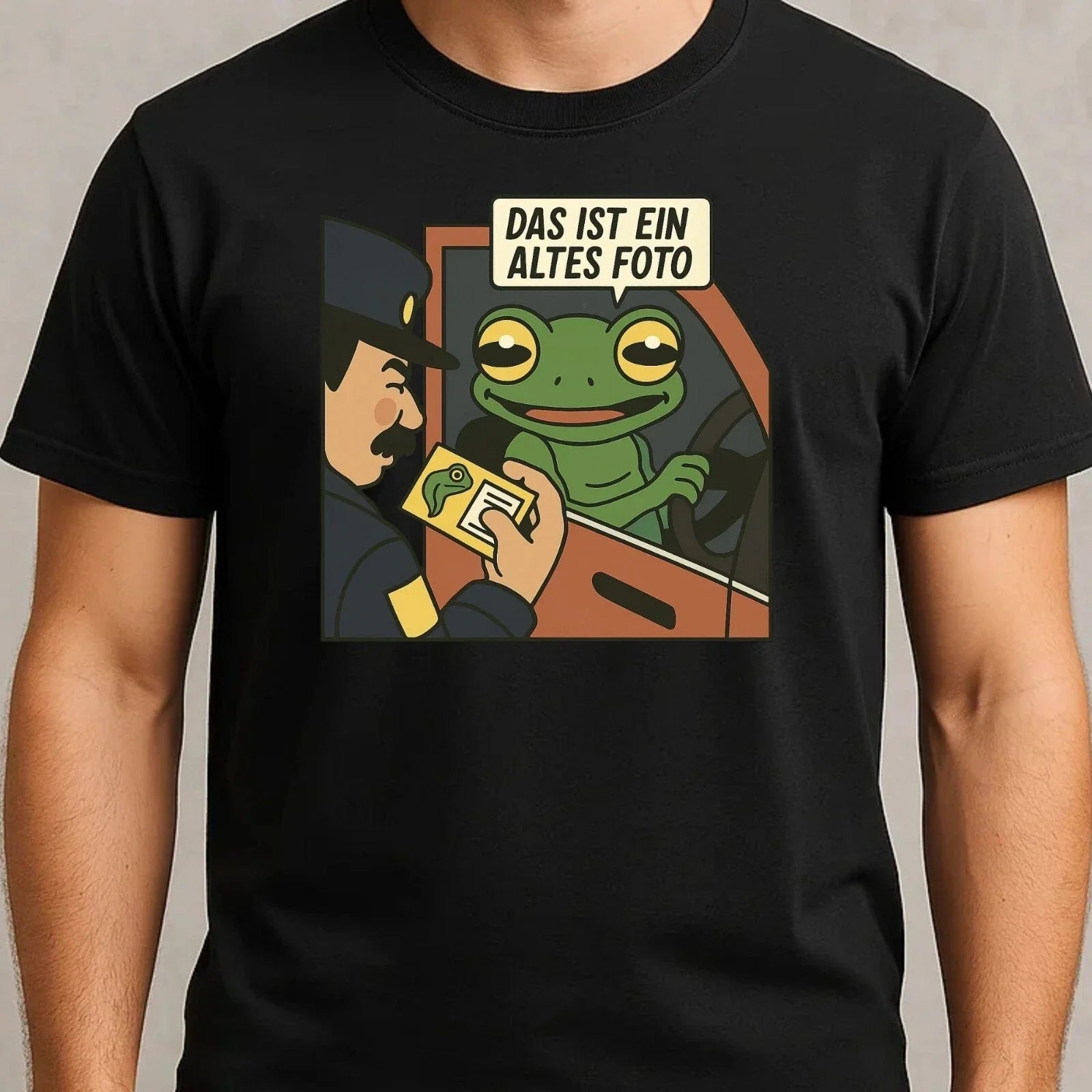Mens Funny Frog Motif Cotton T-Shirt Size XS to 5XL Unisex T-shirt, Sweatshirt, Hoodie, Long Sleeve Tee - T-Shirt, Sweatshirt, Hoodie