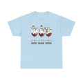 Drink Drank Drunk Christmas Shirt Funny Wine Snowman Tee Holiday Humor Gift Unisex T-shirt, Sweatshirt, Hoodie, Long Sleeve Tee - T-Shirt, Sweatshirt, Hoodie