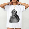 Funny Monkey Thinking Shirt Unisex Graphic Tee Cute Animal Shirt Minimalist top Unisex T-shirt, Sweatshirt, Hoodie, Long Sleeve Tee - T-Shirt, Sweatshirt, Hoodie