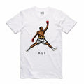 BRAND NEW Streetwear on Demand JMPMN ALI WHITE Tee Shirt SMALL-3XLARGE LIMITED Unisex T-shirt, Sweatshirt, Hoodie, Long Sleeve Tee - T-Shirt, Sweatshirt, Hoodie