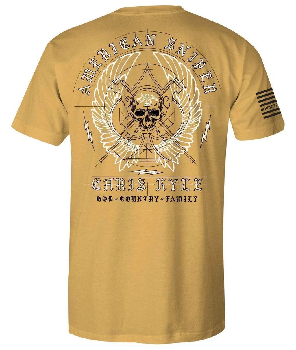 Howitzer Men's T-shirt Chris kyle Country Military Grunt MFG Unisex T-shirt, Sweatshirt, Hoodie, Long Sleeve Tee - T-Shirt, Sweatshirt, Hoodie