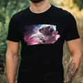 Mens Wombat as Astronaut Print Cotton T-Shirt Size XS to 5XL Unisex T-shirt, Sweatshirt, Hoodie, Long Sleeve Tee - T-Shirt, Sweatshirt, Hoodie