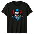 Spooky Clown Skull Face Jester T-Shirt Horror Goth Birthday Gift For Him And Her Unisex T-shirt, Sweatshirt, Hoodie, Long Sleeve Tee - T-Shirt, Sweatshirt, Hoodie