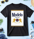 Modelo Especial Mexican Lager Beer, Black/White  Women-Men T Shirt F404 Unisex T-shirt, Sweatshirt, Hoodie, Long Sleeve Tee - T-Shirt, Sweatshirt, Hoodie