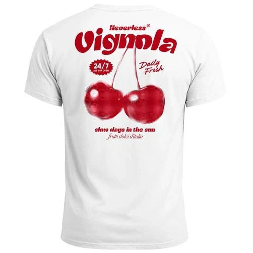 Men's T-Shirt Back Print Cherry Cherry Retro Design Print Shirt Fruits Summer Unisex T-shirt, Sweatshirt, Hoodie, Long Sleeve Tee - T-Shirt, Sweatshirt, Hoodie
