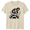Mystical Mushroom Forest Fungi Aesthetic T-Shirt Birthday Gift For Him And Her Unisex T-shirt, Sweatshirt, Hoodie, Long Sleeve Tee - T-Shirt, Sweatshirt, Hoodie