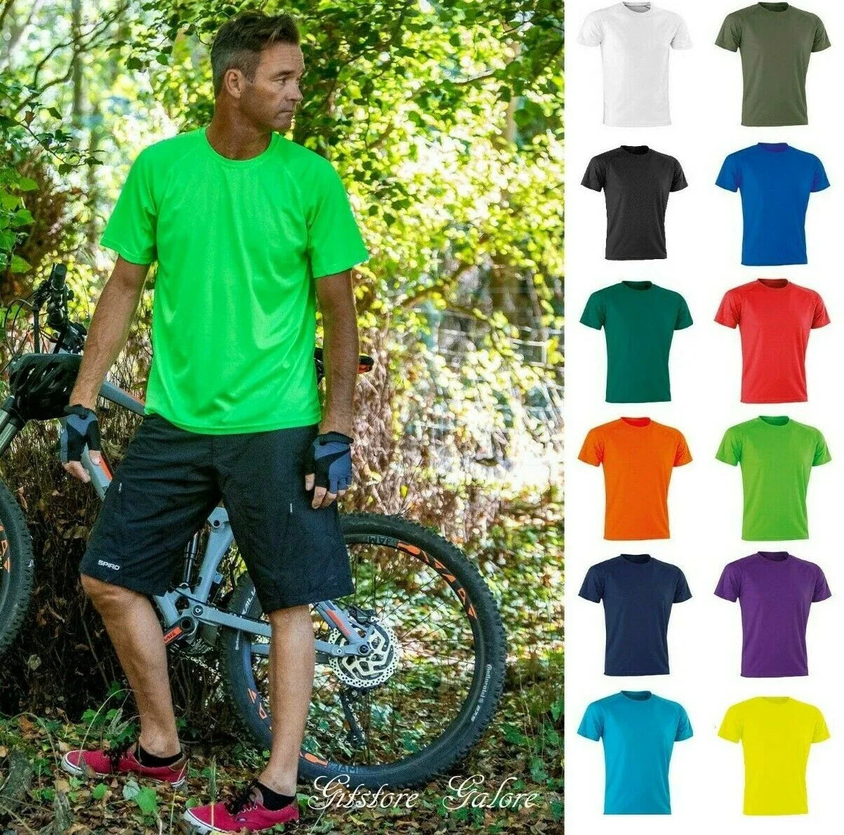 Mens Quick Dry Performance T Shirt Air Cool Leisure Tee Fitness Gym Running Top Unisex T-shirt, Sweatshirt, Hoodie, Long Sleeve Tee - T-Shirt, Sweatshirt, Hoodie