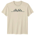 Minimalist Mountain Peaks Range T-Shirt Outdoor Adventure Gift For Him And Her Unisex T-shirt, Sweatshirt, Hoodie, Long Sleeve Tee - T-Shirt, Sweatshirt, Hoodie
