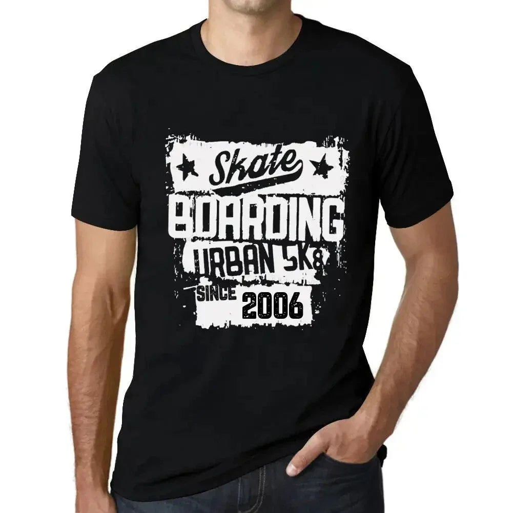 Men's Graphic T-Shirt Urban Skateboard Since 2006 - Urban Skateboard Since 2006 Unisex T-shirt, Sweatshirt, Hoodie, Long Sleeve Tee - T-Shirt, Sweatshirt, Hoodie