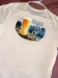 Tommy Bahama Shirt Mens medium Cream New Pint Of View Beer Graphic Cotton Tee Unisex T-shirt, Sweatshirt, Hoodie, Long Sleeve Tee - T-Shirt, Sweatshirt, Hoodie