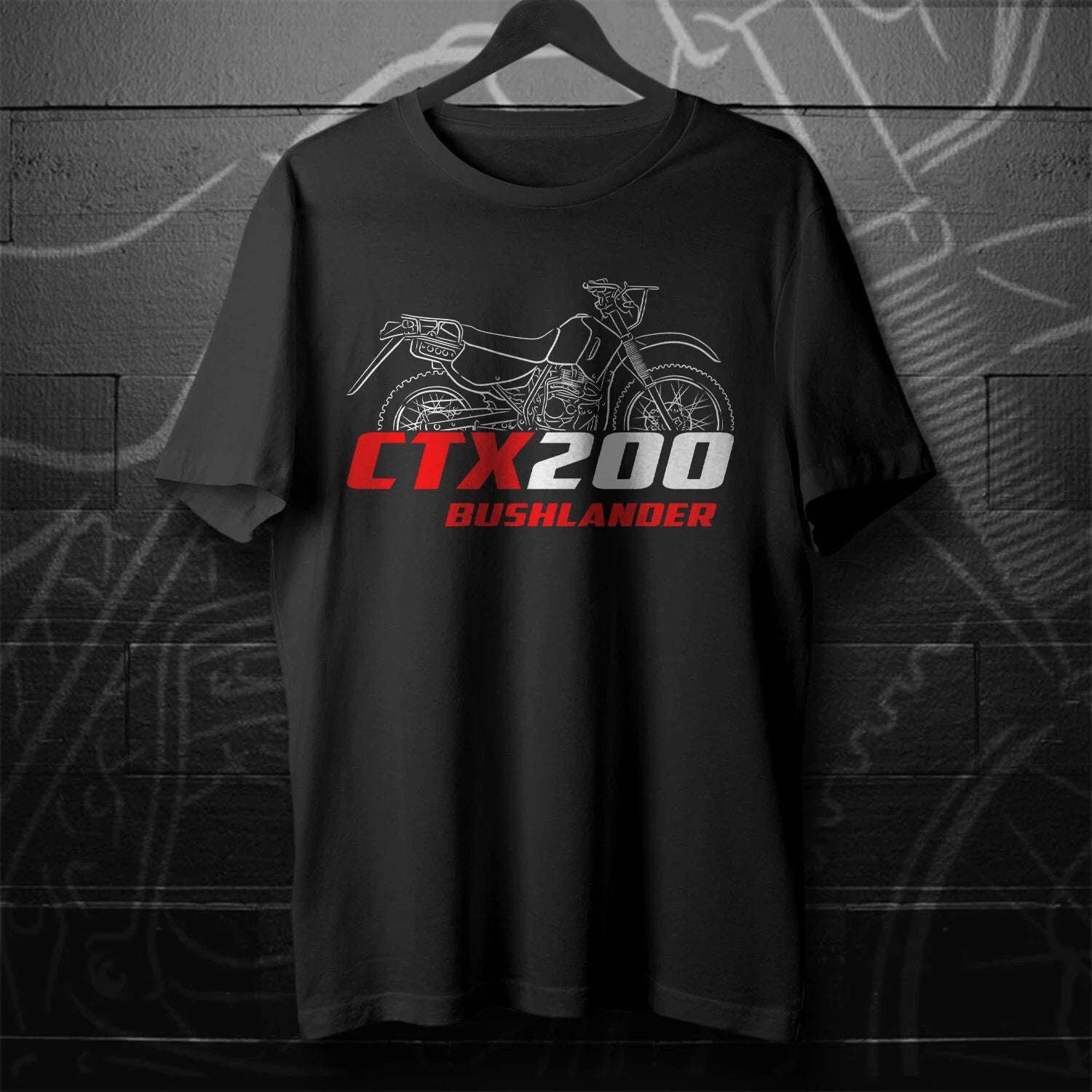 Honda CTX200 Bushlander 2002-2016 - Motorcycle T-Shirt for Riders Unisex T-shirt, Sweatshirt, Hoodie, Long Sleeve Tee - T-Shirt, Sweatshirt, Hoodie