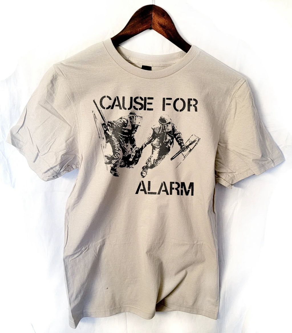 Cause for Alarm band t shirt  punk   hardcore Unisex T-shirt, Sweatshirt, Hoodie, Long Sleeve Tee - T-Shirt, Sweatshirt, Hoodie