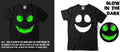 Halloween Glow in the dark Face evil face Creative Funny Costume Tee Unisex T-shirt, Sweatshirt, Hoodie, Long Sleeve Tee - T-Shirt, Sweatshirt, Hoodie