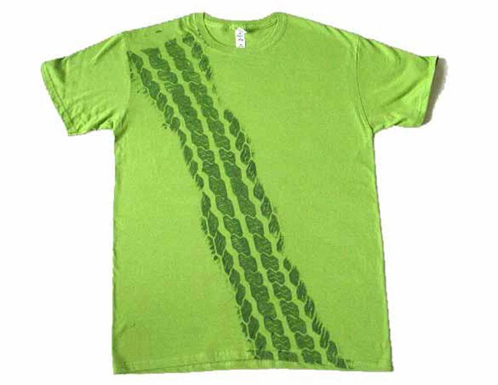 Men's Green Road Print T-Shirt Unisex T-shirt, Sweatshirt, Hoodie, Long Sleeve Tee - T-Shirt, Sweatshirt, Hoodie