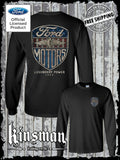 Ford Motors Legendary Power Retro Vintage Style Logo 2-Sided Long Sleeve T-Shirt Unisex T-shirt, Sweatshirt, Hoodie, Long Sleeve Tee - T-Shirt, Sweatshirt, Hoodie