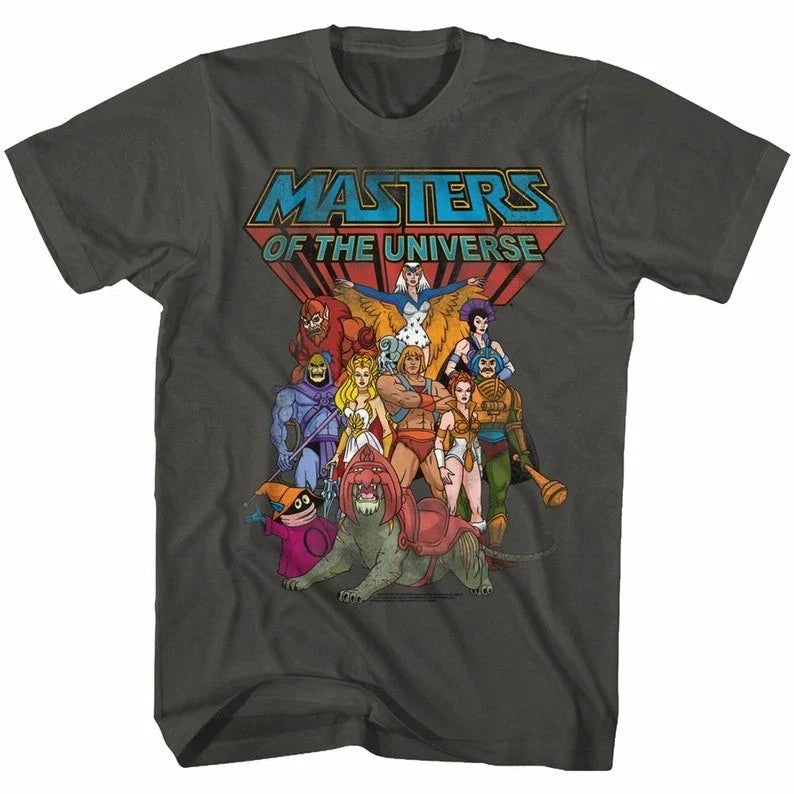 Masters Of The Universe The Whole Gang Smoke T-Shirt Unisex T-shirt, Sweatshirt, Hoodie, Long Sleeve Tee - T-Shirt, Sweatshirt, Hoodie