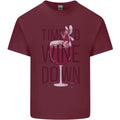 Time to Wine Down Funny Alcohol Mens Cotton T-Shirt Tee Top Unisex T-shirt, Sweatshirt, Hoodie, Long Sleeve Tee - T-Shirt, Sweatshirt, Hoodie