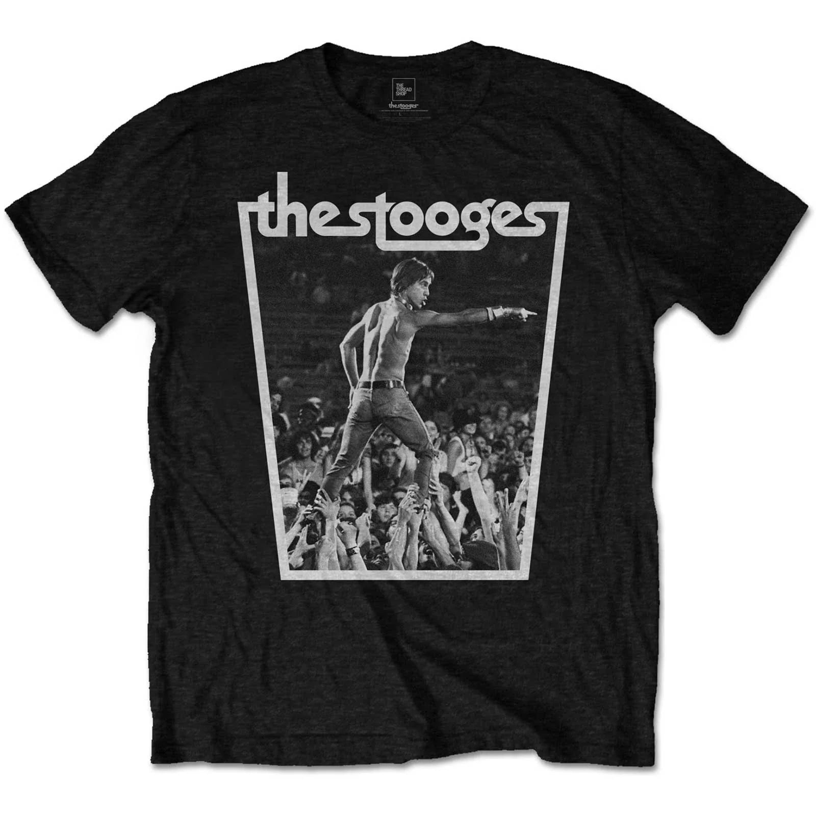 Iggy Pop and the Stooges Live Punk Gig Official Tee T-Shirt Mens Unisex T-shirt, Sweatshirt, Hoodie, Long Sleeve Tee - T-Shirt, Sweatshirt, Hoodie