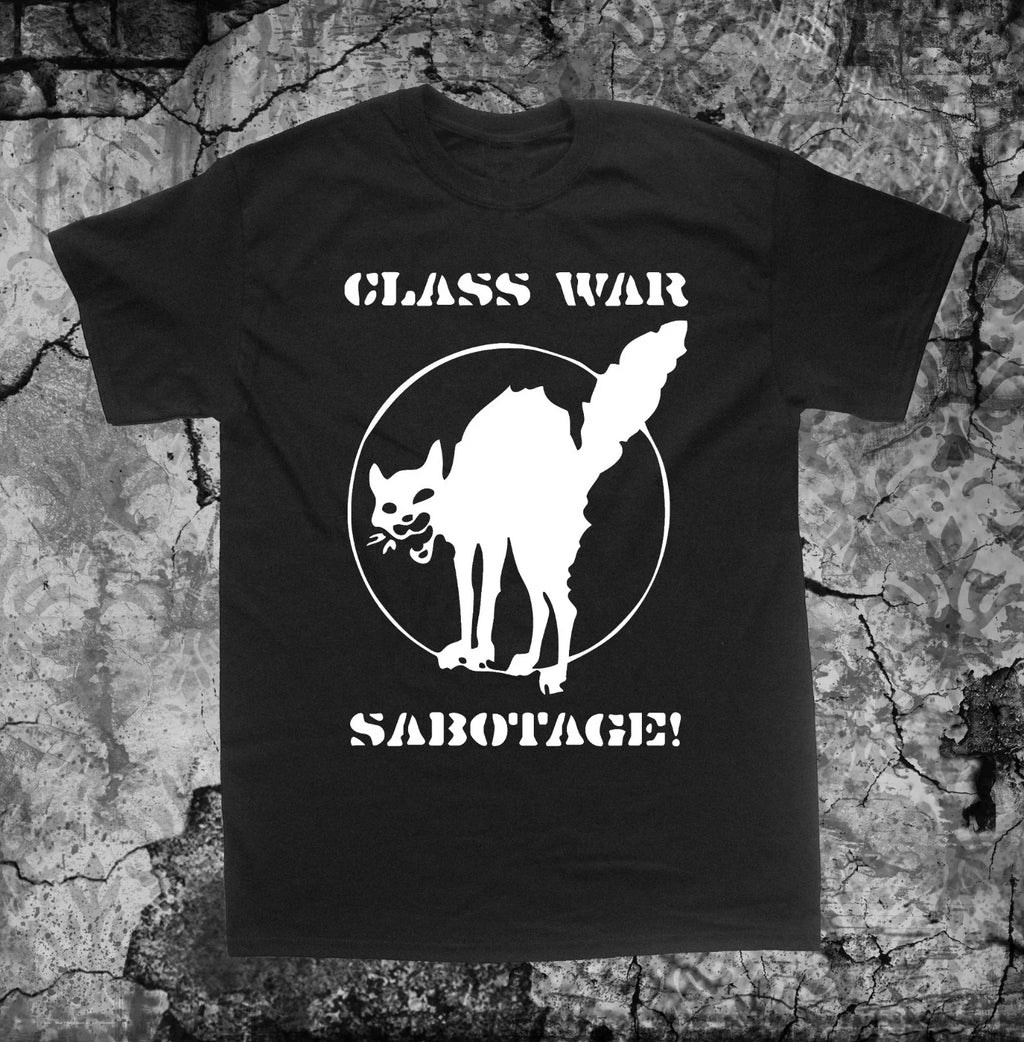 Class War Shirt - Political Human Liberation Rights Anti Government Anarchy Punk Unisex T-shirt, Sweatshirt, Hoodie, Long Sleeve Tee - T-Shirt, Sweatshirt, Hoodie