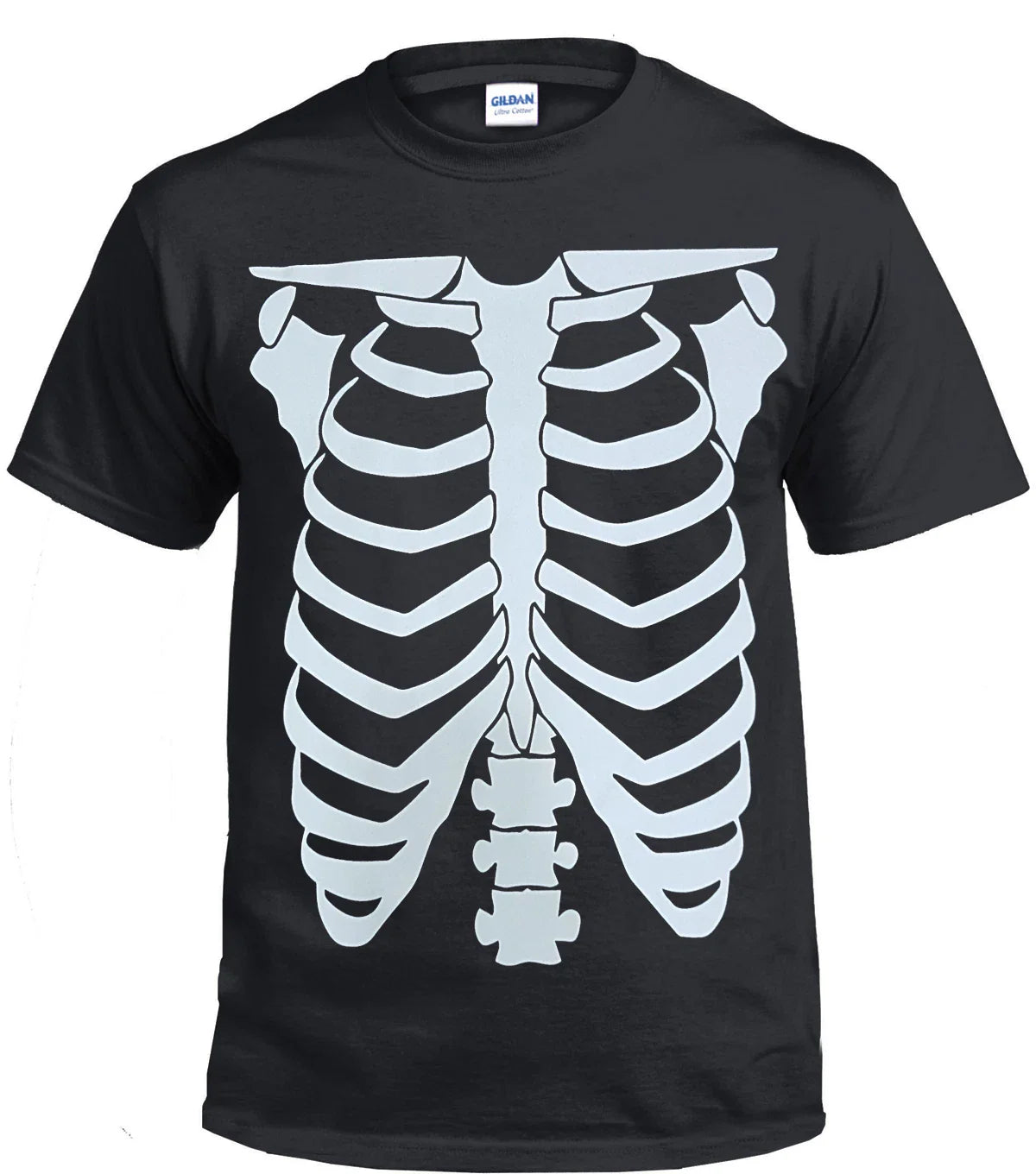 NEW Skeleton 100 % Cotton T shirt/Biker/Halaween/Goth/Rock/Metal/Gift/Music/Top Unisex T-shirt, Sweatshirt, Hoodie, Long Sleeve Tee - T-Shirt, Sweatshirt, Hoodie
