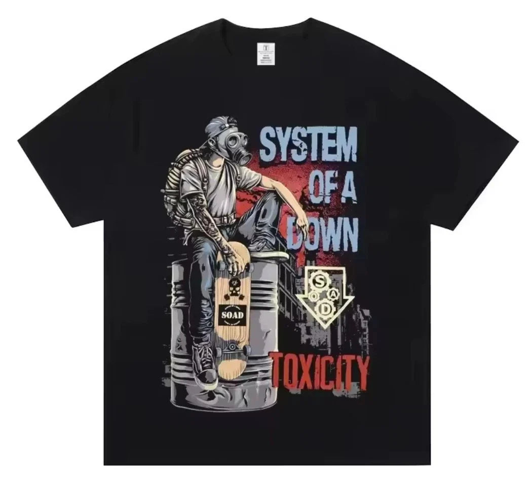 System Of A Down T-SHIRT All Sizes S M L XL XXL 3 4XL Black White Unisex T-shirt, Sweatshirt, Hoodie, Long Sleeve Tee - T-Shirt, Sweatshirt, Hoodie