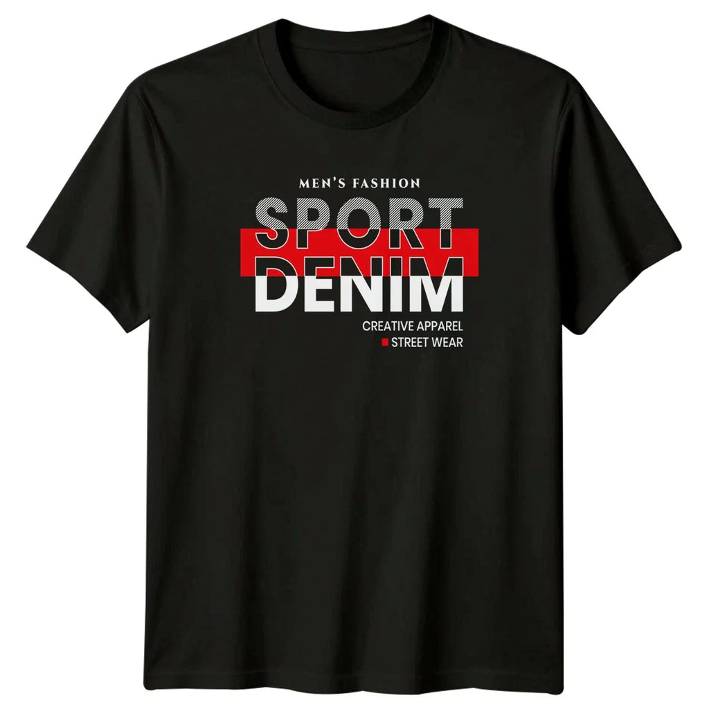 Mens Fashion Sport Denim Creative Mens T-Shirt Athletic Urban Gift For Him Unisex T-shirt, Sweatshirt, Hoodie, Long Sleeve Tee - T-Shirt, Sweatshirt, Hoodie