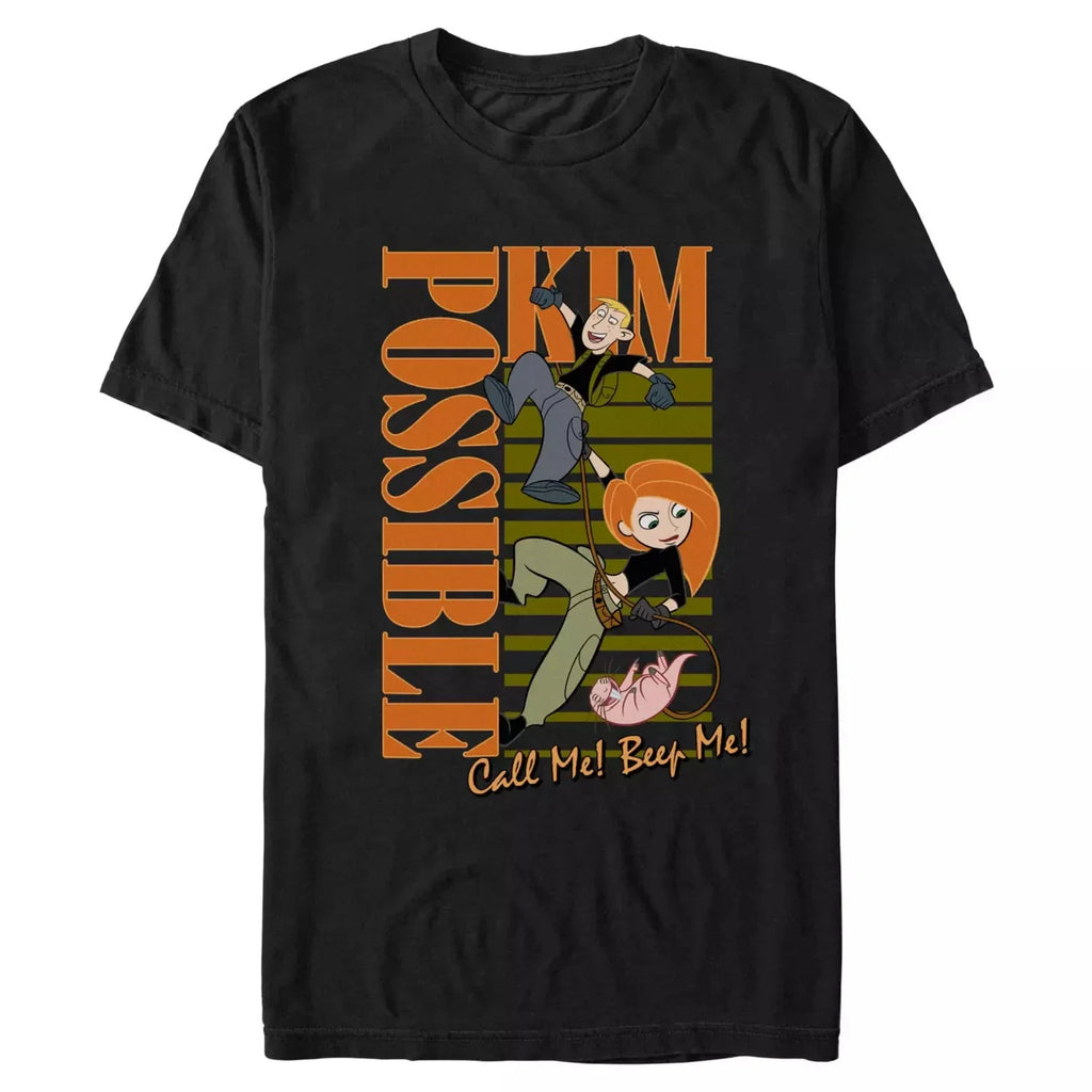 Retro Kim Possible Call Me! Beep Me! T-shirt Unisex T-shirt, Sweatshirt, Hoodie, Long Sleeve Tee - T-Shirt, Sweatshirt, Hoodie