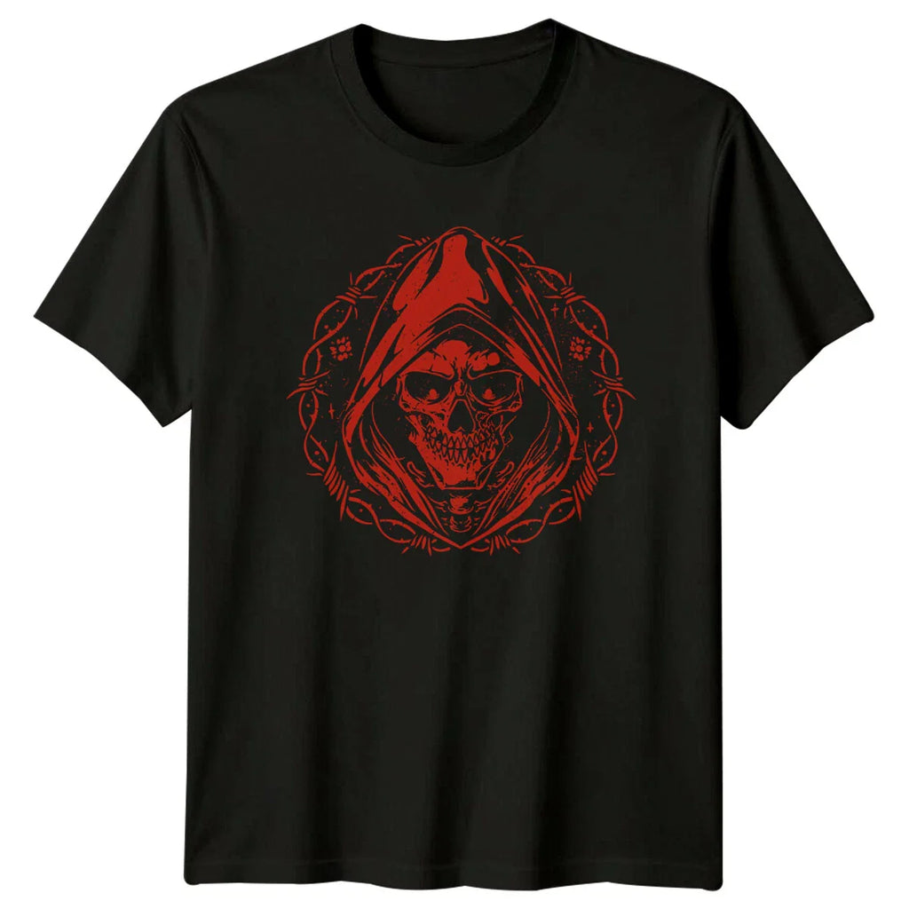 Grim Reaper Death Occult Mens T-Shirt Womens Graphic Tee Unisex Design Unisex T-shirt, Sweatshirt, Hoodie, Long Sleeve Tee - T-Shirt, Sweatshirt, Hoodie
