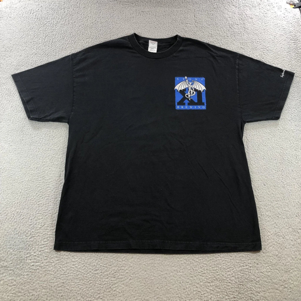 Stone Brewing Shirt Mens 2XL Black 11th Anniversary Beer Festival 2007 Graphic Unisex T-shirt, Sweatshirt, Hoodie, Long Sleeve Tee - T-Shirt, Sweatshirt, Hoodie