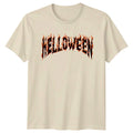 Halloween Fiery Text Holiday Graphic Mens T-Shirt Womens Tee Unisex Apparel Unisex T-shirt, Sweatshirt, Hoodie, Long Sleeve Tee - T-Shirt, Sweatshirt, Hoodie