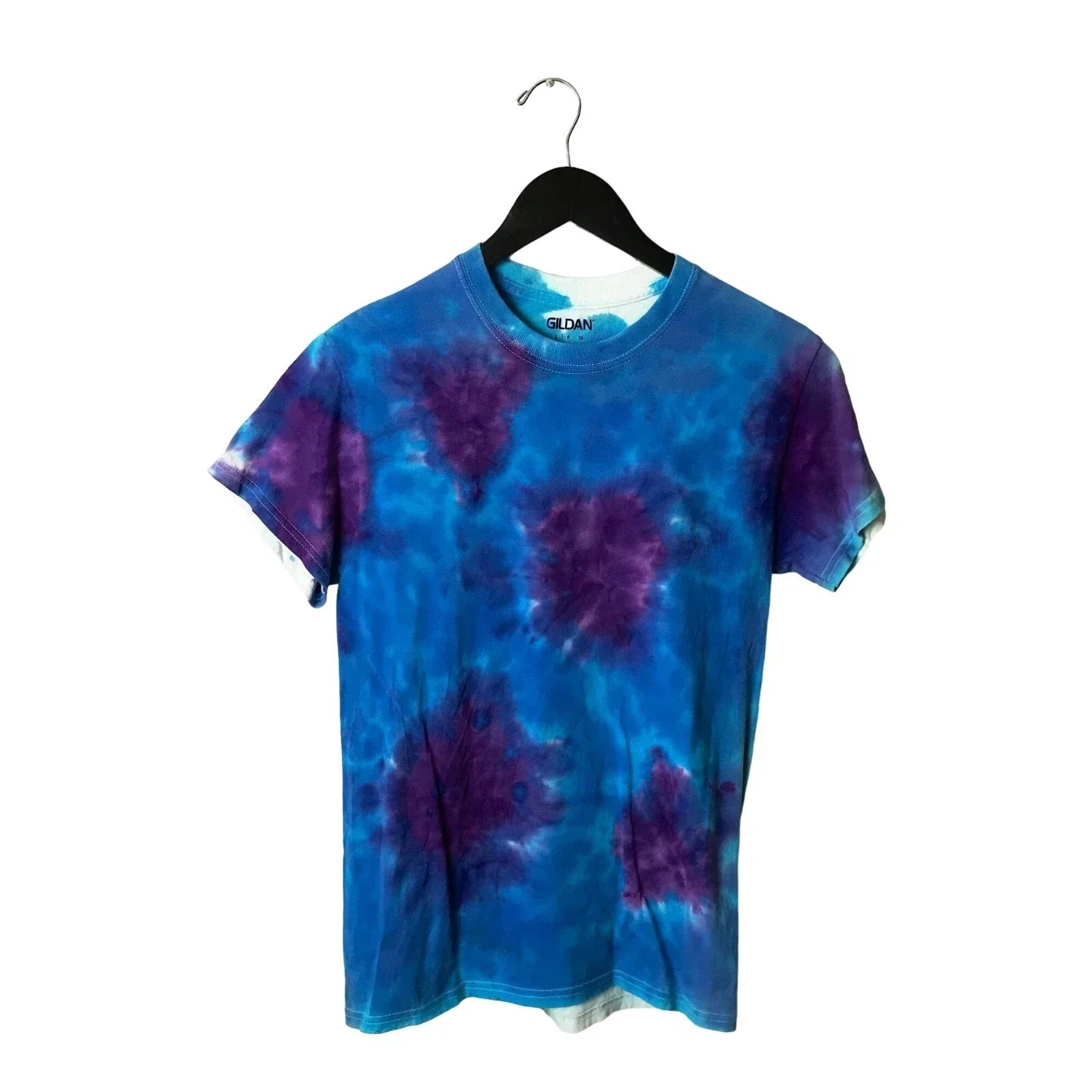 Gildan T Shirt Festive Trendy Tie Dye Tee Short Sleeve 100% Cotton Logo Adult S Unisex T-shirt, Sweatshirt, Hoodie, Long Sleeve Tee - T-Shirt, Sweatshirt, Hoodie