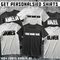 Custom Grunge Text Effect T-Shirt Name Slogan Afflict Style Gift Unisex T-shirt, Sweatshirt, Hoodie, Long Sleeve Tee - T-Shirt, Sweatshirt, Hoodie