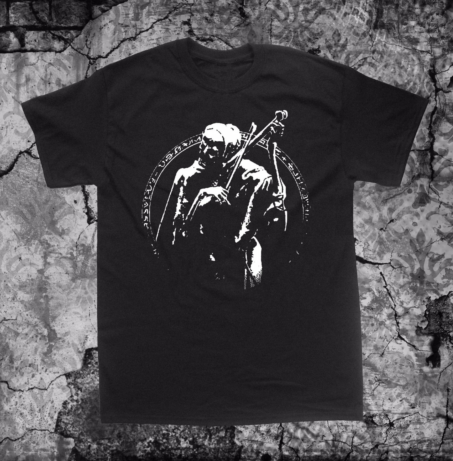 Skeleton Playing Violin Satanic T Shirt Pentagram Baphomet Punk Occult Death Tee Unisex T-shirt, Sweatshirt, Hoodie, Long Sleeve Tee - T-Shirt, Sweatshirt, Hoodie
