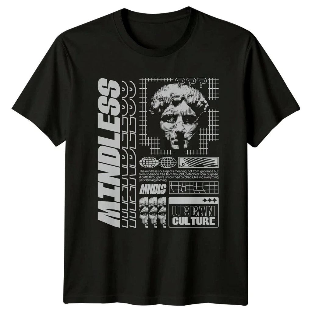 The Mindless Soul Rejects Meaning T-Shirt Brutalist Streetwear Birthday Gift Unisex T-shirt, Sweatshirt, Hoodie, Long Sleeve Tee - T-Shirt, Sweatshirt, Hoodie