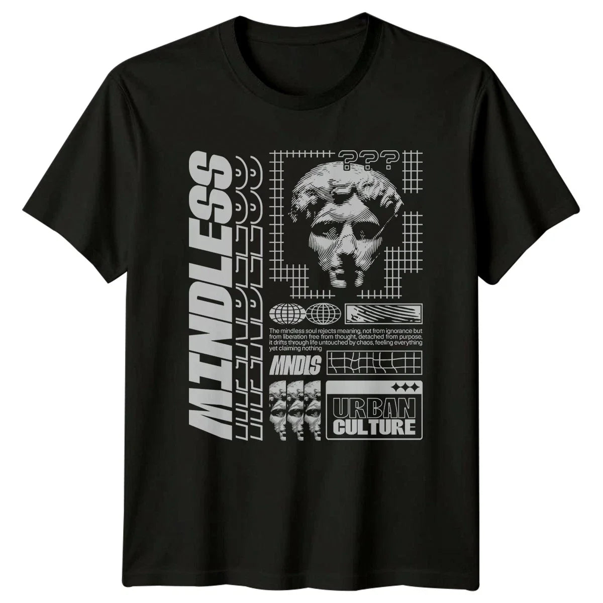 The Mindless Soul Rejects Meaning T-Shirt Brutalist Streetwear Birthday Gift Unisex T-shirt, Sweatshirt, Hoodie, Long Sleeve Tee - T-Shirt, Sweatshirt, Hoodie