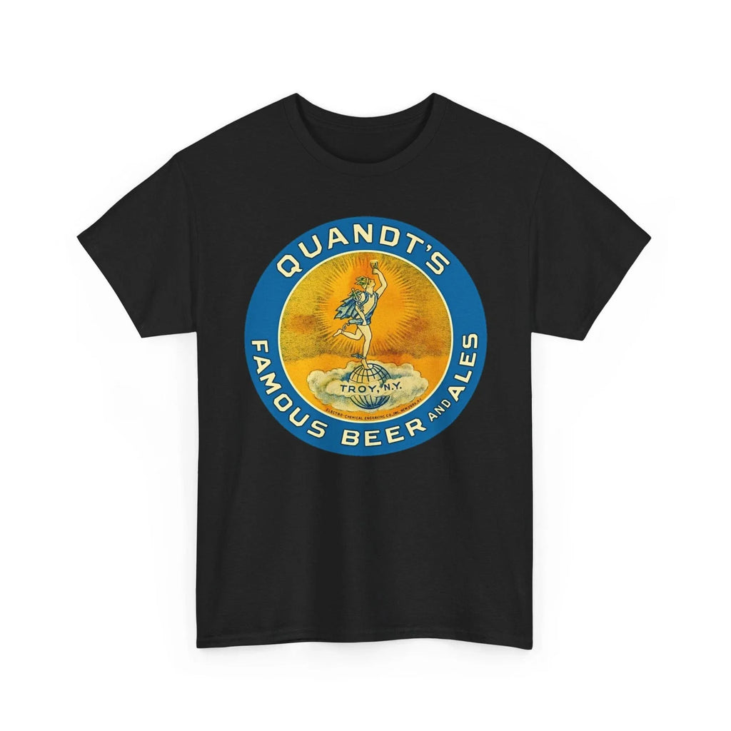 Quandt's Famous Beer & Ale Troy New York Retro Breweriana T-Shirt Unisex T-shirt, Sweatshirt, Hoodie, Long Sleeve Tee - T-Shirt, Sweatshirt, Hoodie