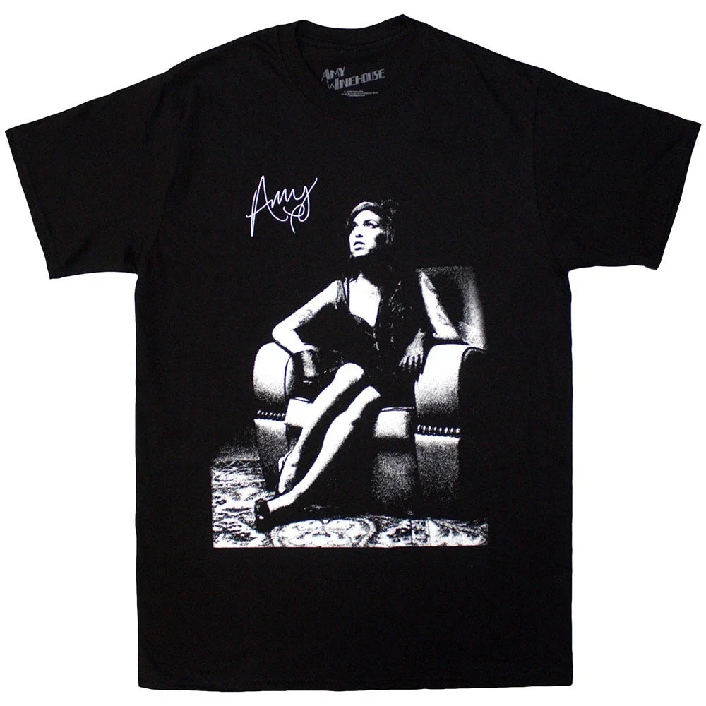 Amy Winehouse Chair Official Mens T-Shirt Mens Unisex T-shirt, Sweatshirt, Hoodie, Long Sleeve Tee - T-Shirt, Sweatshirt, Hoodie