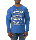 Smooth As Jennessee Whiskey Sweet As Strawberry Wine Men Long Sleeve Shirt Unisex T-shirt, Sweatshirt, Hoodie, Long Sleeve Tee - T-Shirt, Sweatshirt, Hoodie