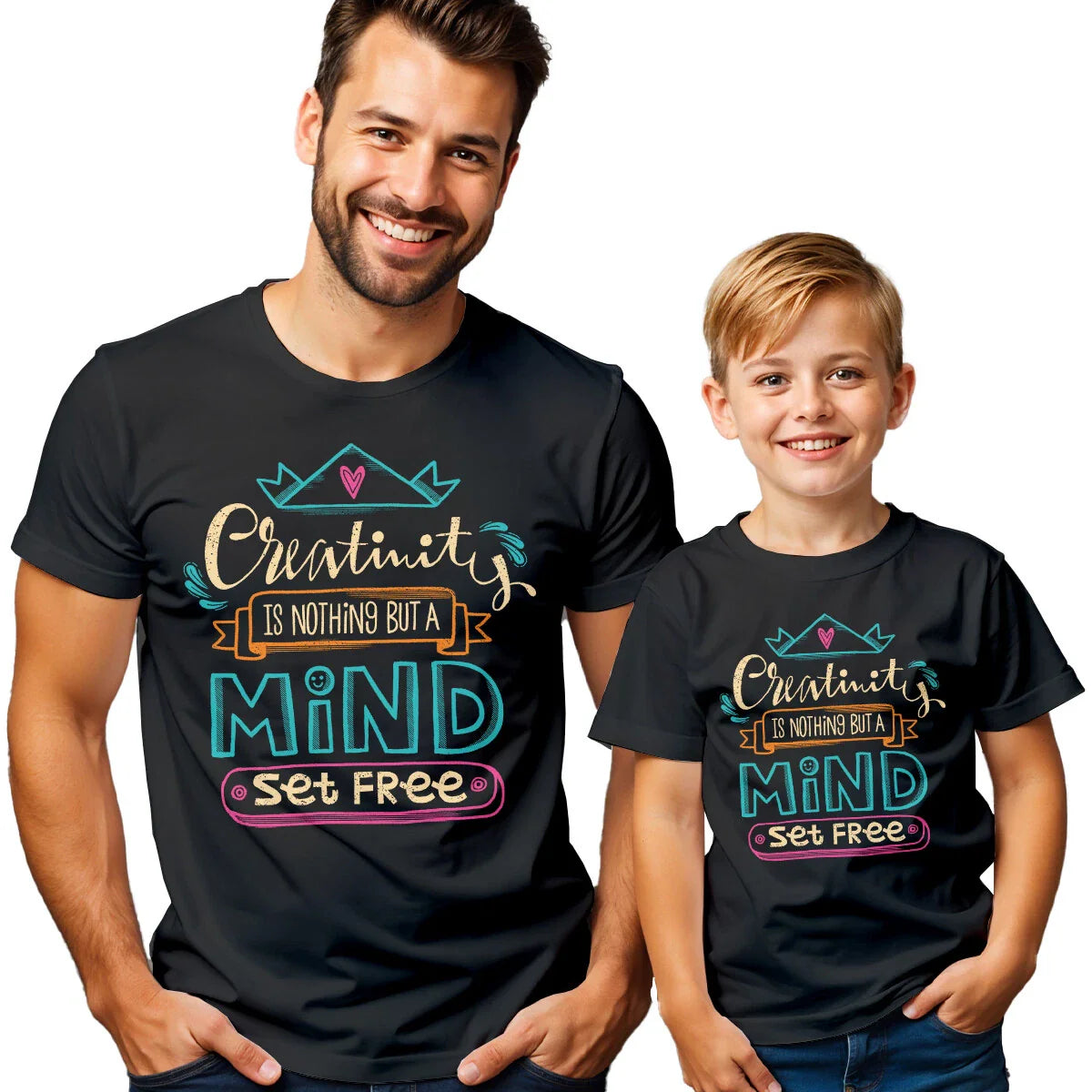 Mens Kids Creativity Is Nothing Mental Health Awareness T-Shirt Tee Anxiety #MHA Unisex T-shirt, Sweatshirt, Hoodie, Long Sleeve Tee - T-Shirt, Sweatshirt, Hoodie