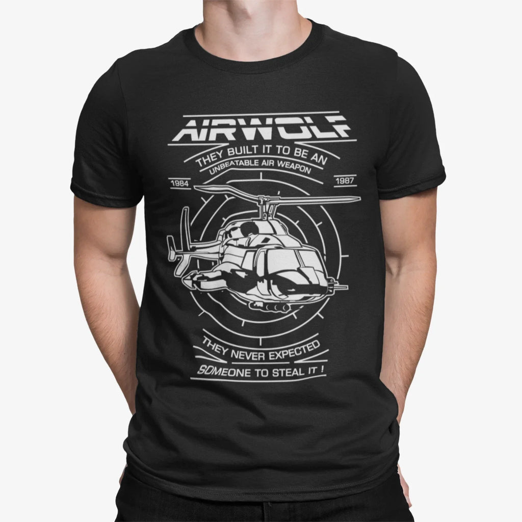 homage 80s 90s stag do tv show film movie t shirt for airwolf fans Unisex T-shirt, Sweatshirt, Hoodie, Long Sleeve Tee - T-Shirt, Sweatshirt, Hoodie