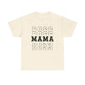 Mama Boss tee | Repeating 'BOSS' outline with bold MAMA graphic Unisex T-shirt, Sweatshirt, Hoodie, Long Sleeve Tee - T-Shirt, Sweatshirt, Hoodie