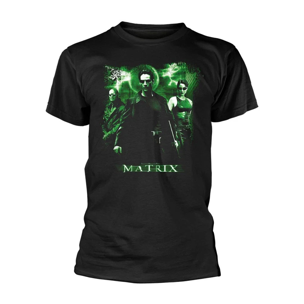 The Matrix Green Art Grunge Officile T-shirt voor mannen Unisex T-shirt, Sweatshirt, Hoodie, Long Sleeve Tee - T-Shirt, Sweatshirt, Hoodie