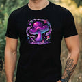 Mens Watercolour Mushroom Motif Cotton T-Shirt Size XS to 5XL Unisex T-shirt, Sweatshirt, Hoodie, Long Sleeve Tee - T-Shirt, Sweatshirt, Hoodie
