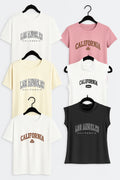 California & Los Angeles Graphic Tees  New with Imperfections  Casual Everyday Unisex T-shirt, Sweatshirt, Hoodie, Long Sleeve Tee - T-Shirt, Sweatshirt, Hoodie