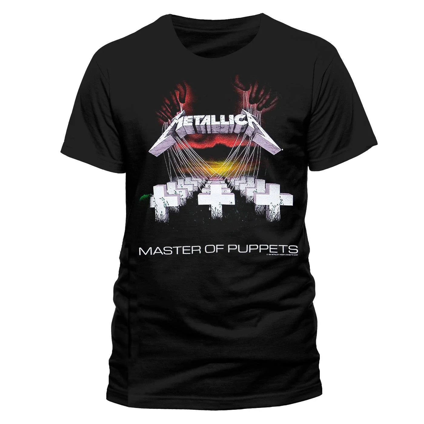 Metallica Official Master of Puppets Tee T-Shirt +backprint Mens Ladies Unisex Unisex T-shirt, Sweatshirt, Hoodie, Long Sleeve Tee - T-Shirt, Sweatshirt, Hoodie