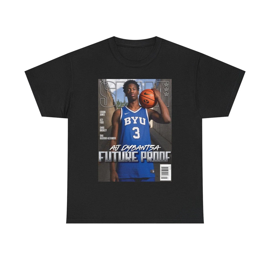 AJ Dybantsa BYU Cougars NCAA Slam Cover Tee Shirt Unisex T-shirt, Sweatshirt, Hoodie, Long Sleeve Tee - T-Shirt, Sweatshirt, Hoodie