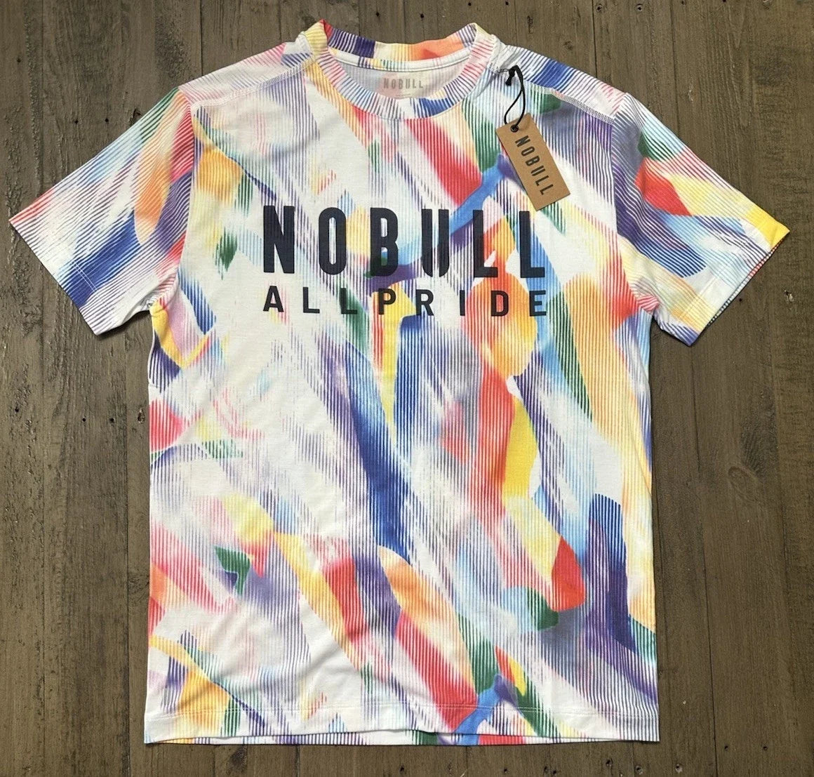 NWT NOBULL Mens **LIMITED EDITION* Pride Moves  All Pride Tee - Large Unisex T-shirt, Sweatshirt, Hoodie, Long Sleeve Tee - T-Shirt, Sweatshirt, Hoodie