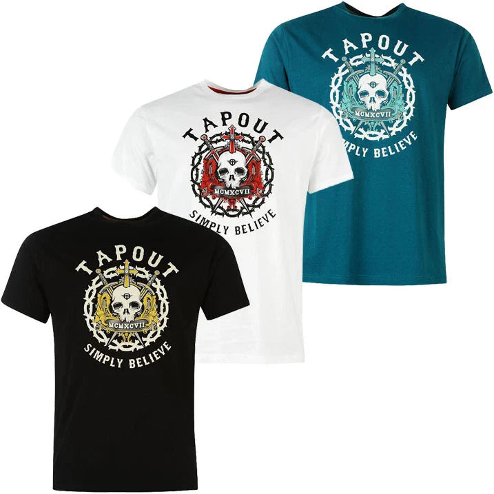 Tapout Print T-Shirt Size S Tee MMA UFC Mixed Martial Green New Unisex T-shirt, Sweatshirt, Hoodie, Long Sleeve Tee - T-Shirt, Sweatshirt, Hoodie