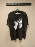 'Hand Gesture' Graphic Tee oversized Premium Cotton Streetwear Fast shipping Unisex T-shirt, Sweatshirt, Hoodie, Long Sleeve Tee - T-Shirt, Sweatshirt, Hoodie
